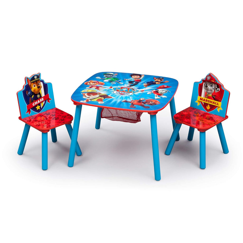 Kids Table and Chair Set with Storage, 2 Chairs Included U503001
