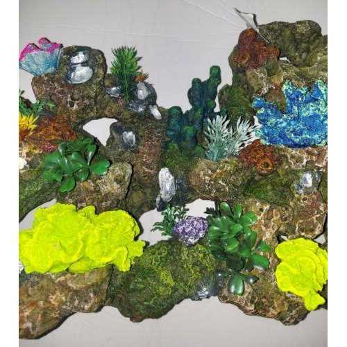 Stone and Coral Aquarium Tank Ornament N40579