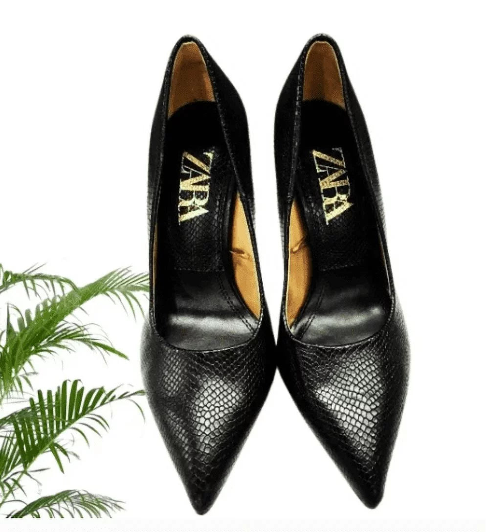 Stilettos Slip On Pointed toe Heels Size 36 K705