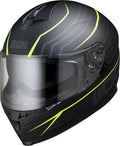 Matt Black/Neon-Yellow Integral Helmet U585