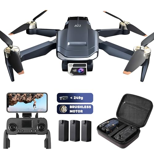 2650 ft Long Range Brushless Motor Drone with 4K HD Camera, 84 Mins Flight Time, 3 Batteries K983