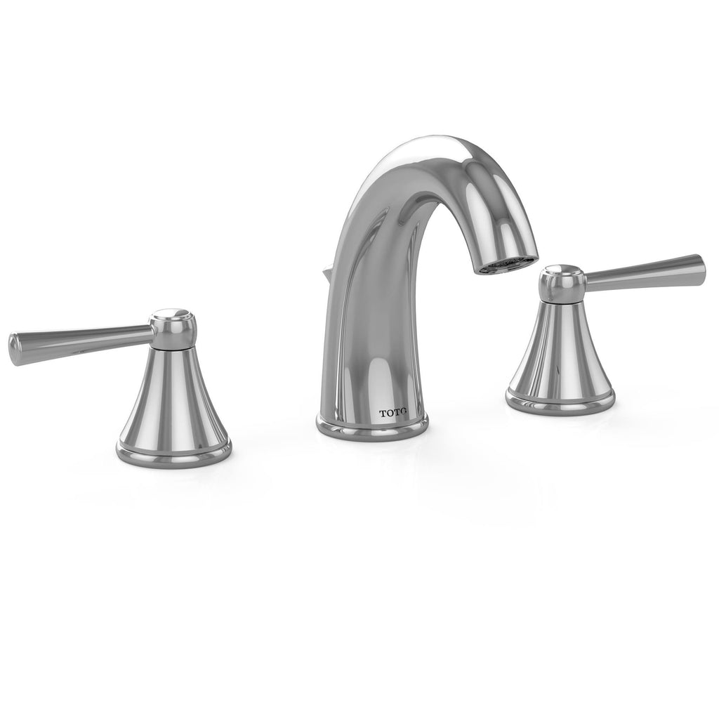 Polished Chrome Widespread Bathroom Faucet Z44565