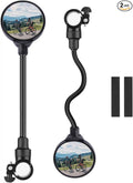 2 Pack Adjustable Rotatable Rear View Bicycle Mirrors P929685