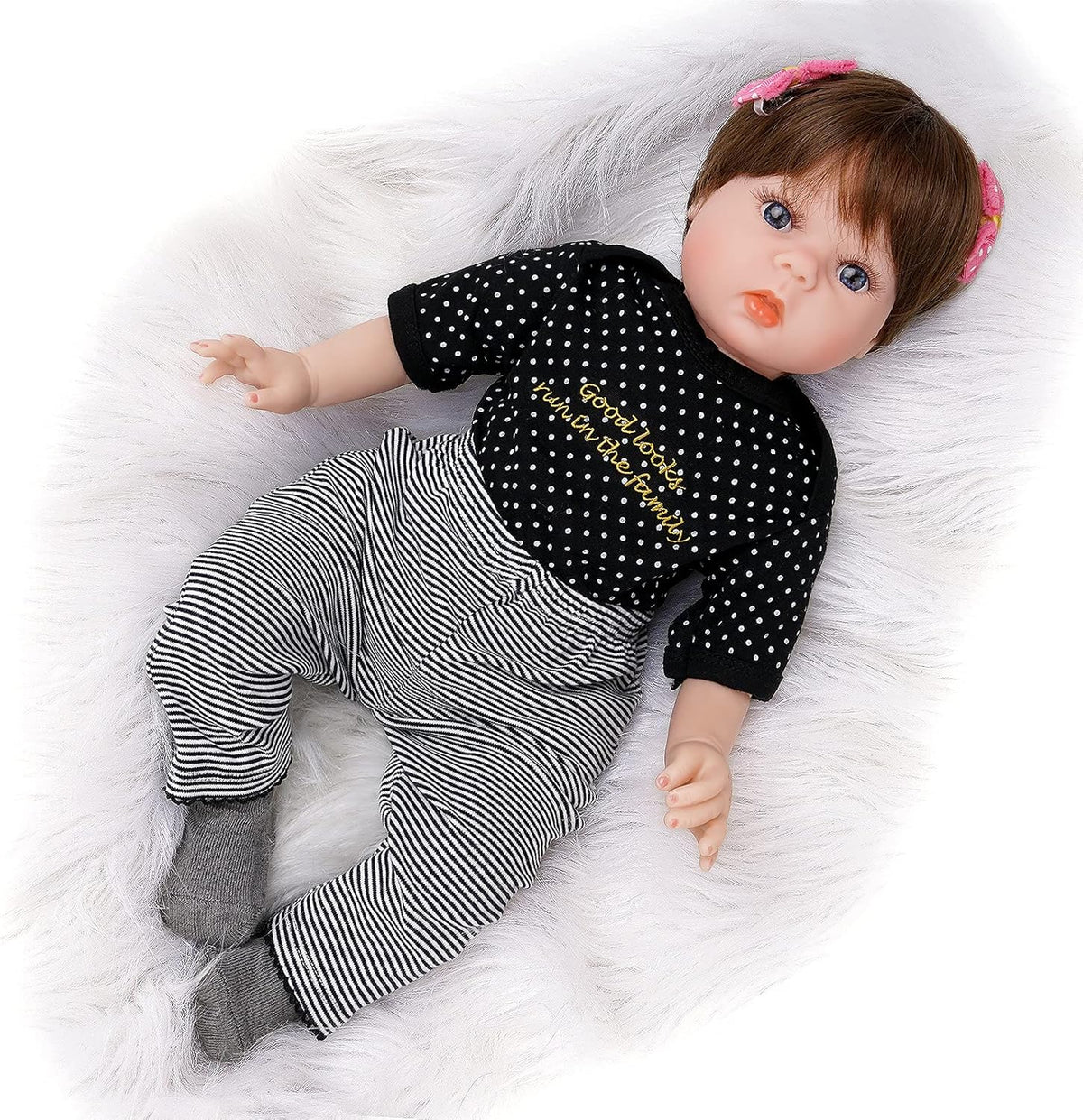 22 Inch Realistic Silicone Baby Doll F249