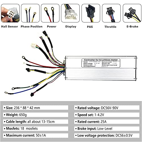 Electric Bike Conversion Kit 48V 1500W 26 inch Front Wheel Hub Motor T185024
