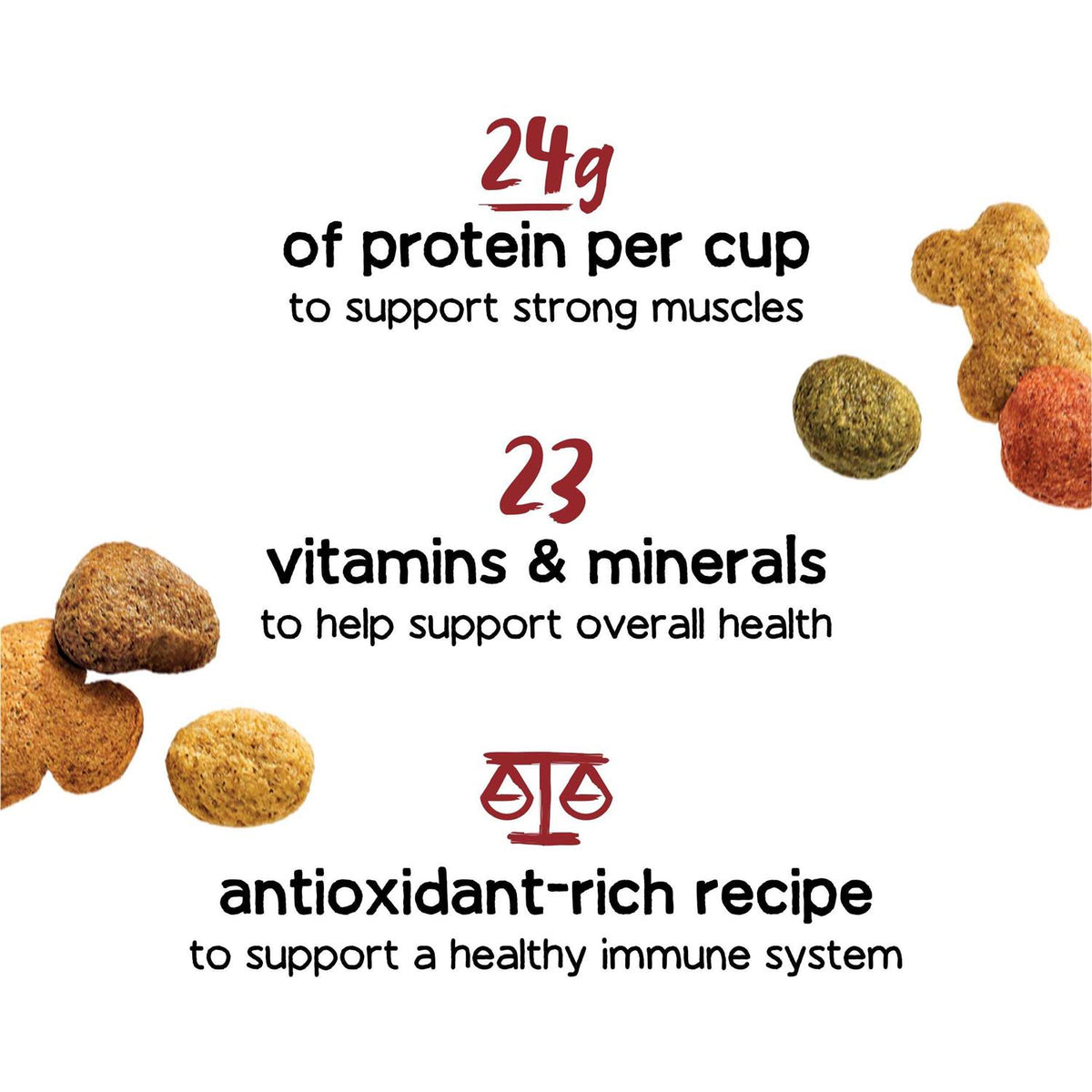 Dog Food with Real Beef J2527