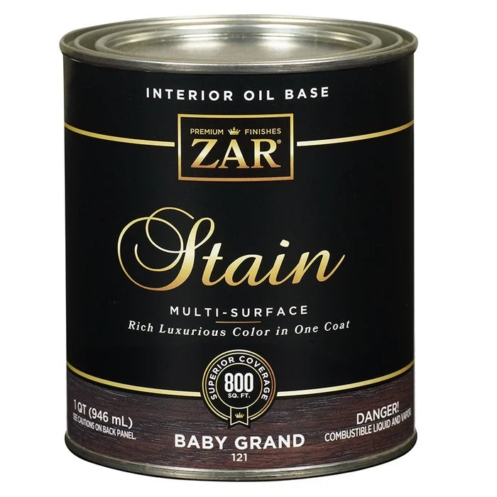 Black Oil-Based Wood Stain U6834