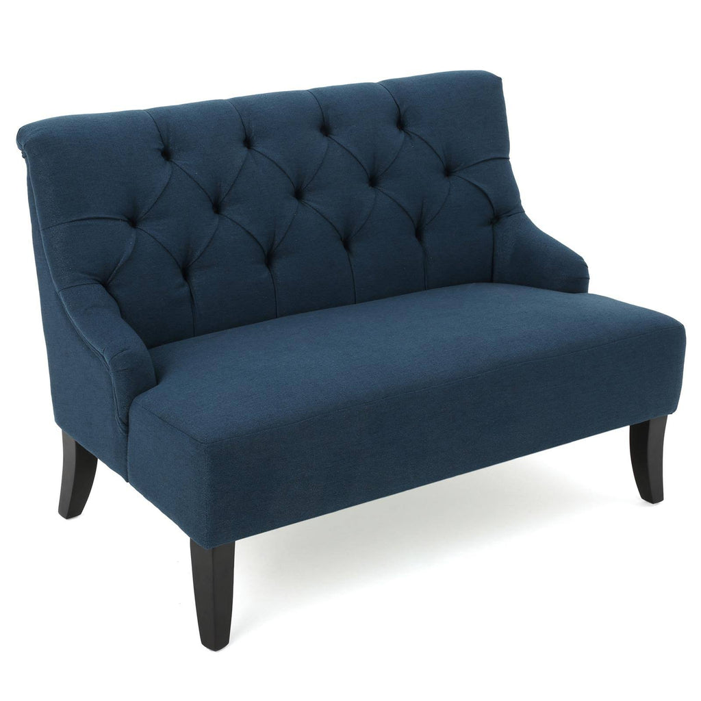 Blue Fabric Settee A86877