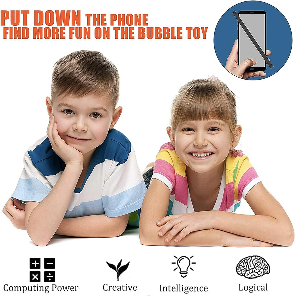 24 Packs Mini Pop Fidget Toy Keychain W275