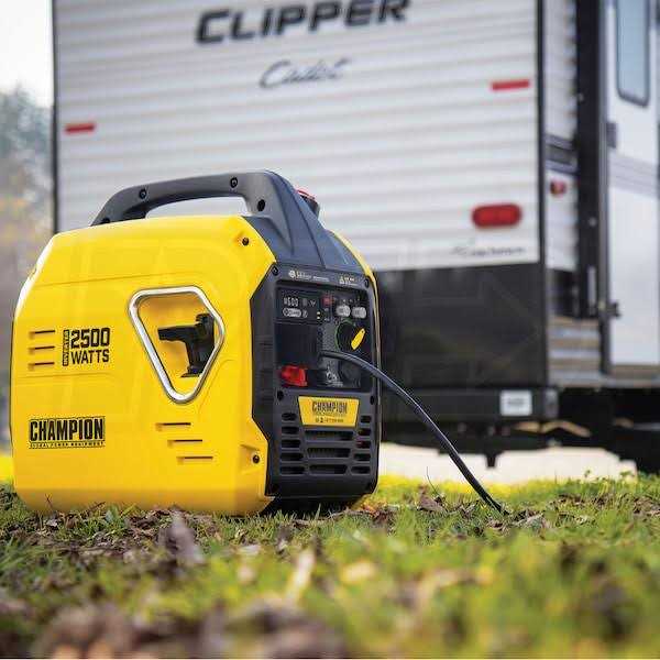 2500-Watt Inverter Generator with CO Shield U64440