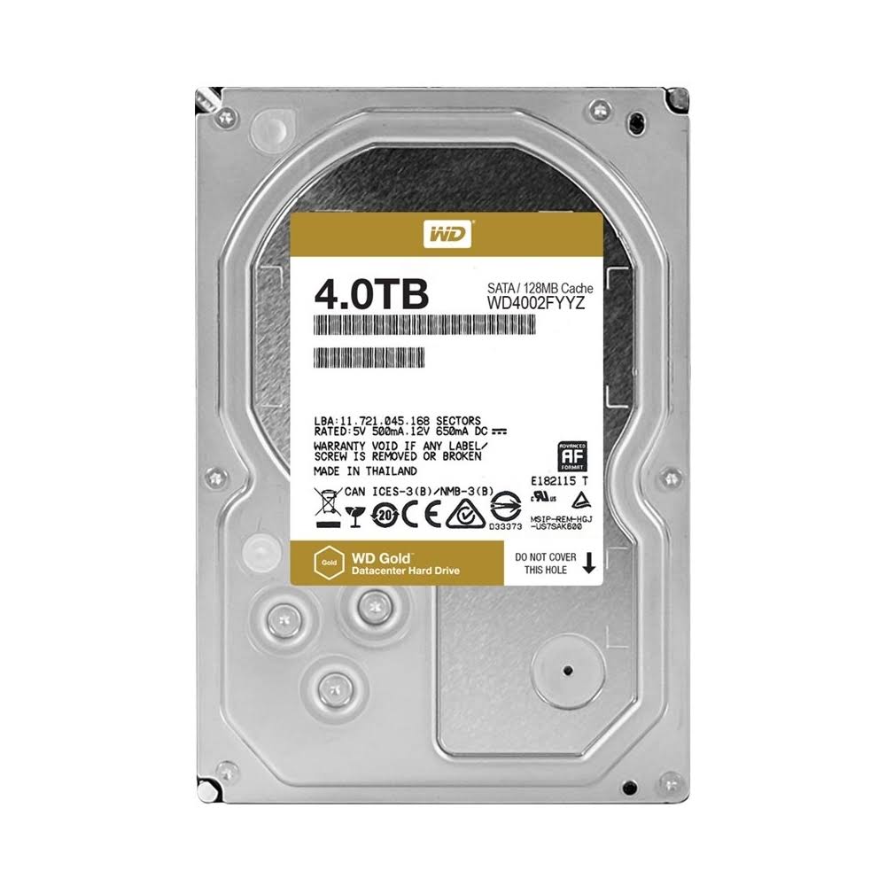 4tb Gold SATA 3.5in Hard Drive W890
