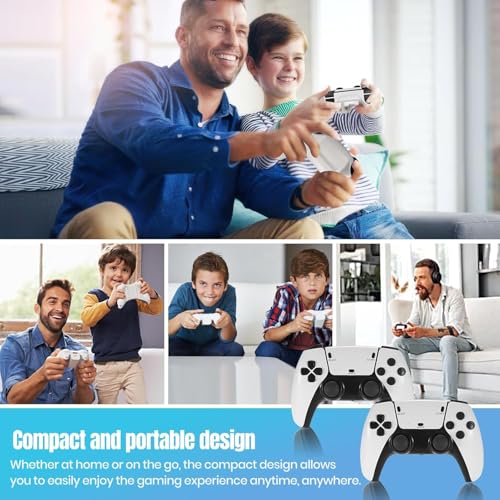 Wireless Retro Gaming Console Built-in 20000+ Classic Games 4K HDMI Plug & Play with Dual 2.4G Wireless Controllers N706078