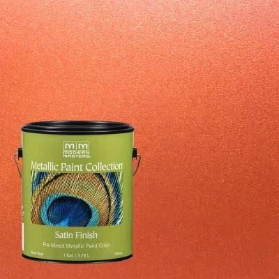 Burnt Orange Metallic Paint B537