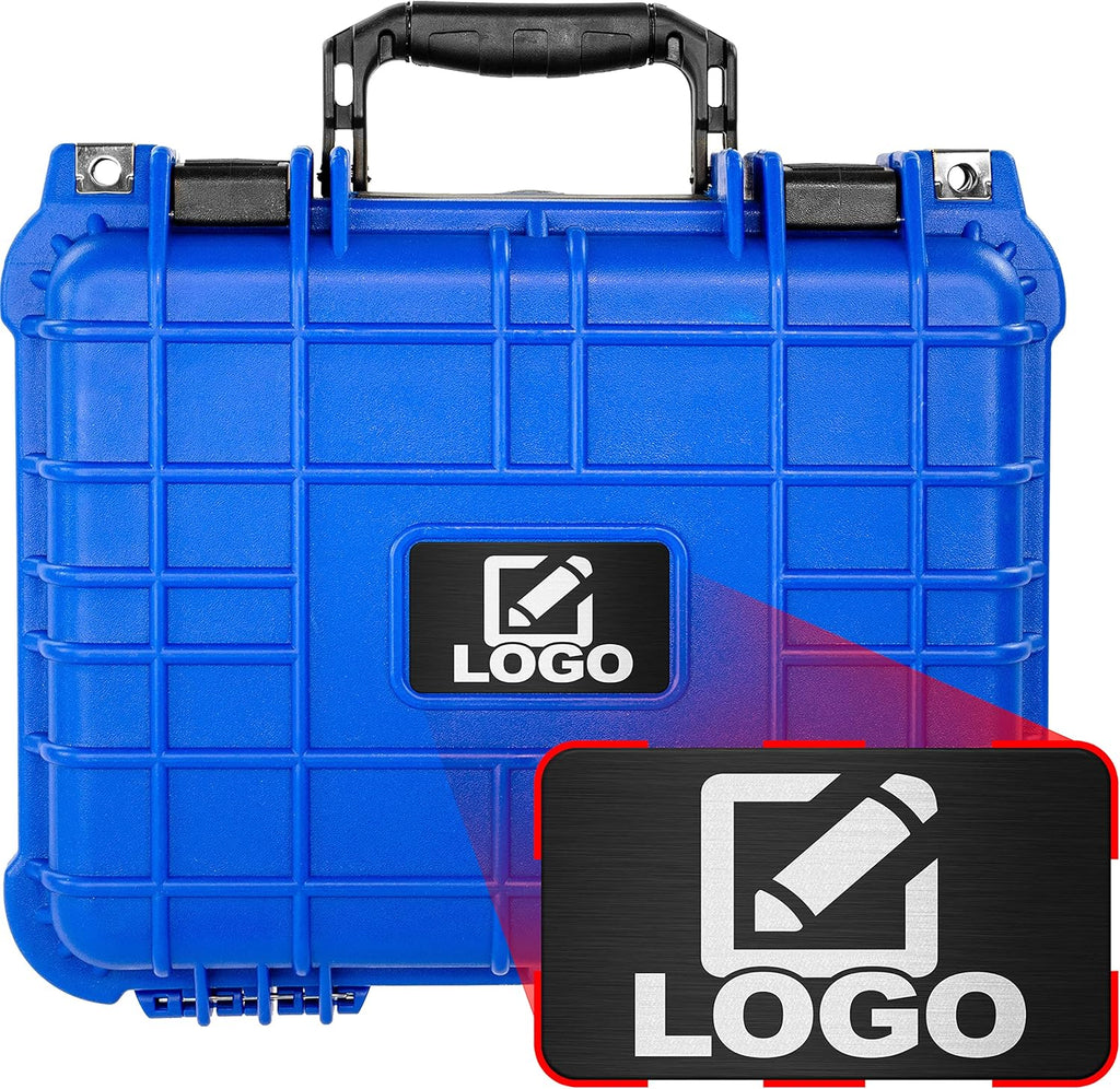 Protective Gear and Camera Hard Case with Foam, Waterproof & Shockproof, 13.37 Inch 11.62 Inch 6 Inch, Neon Green R370