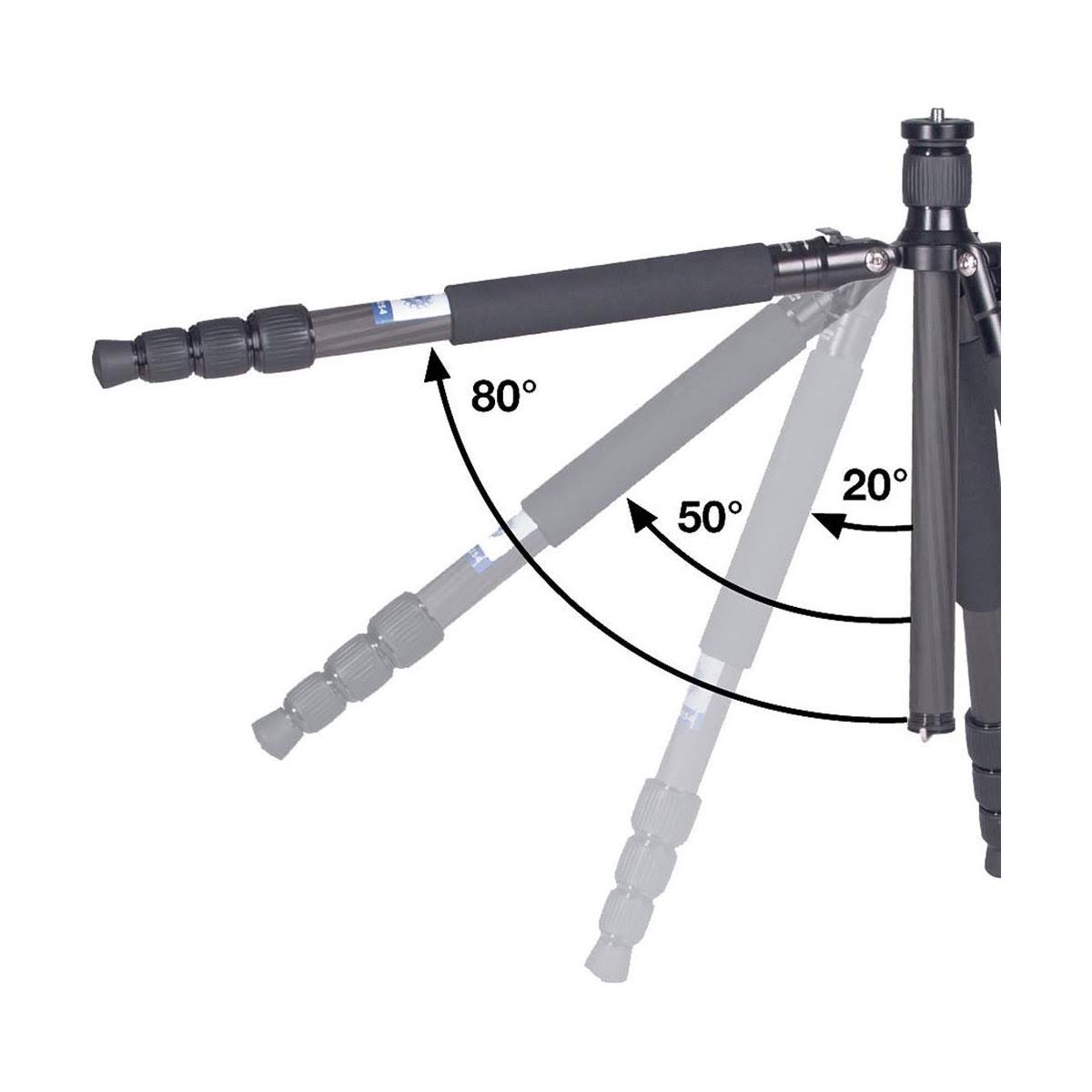 Carbon Fiber Tripod, 4 Sections, 57.9 inch M908014