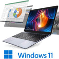 14.1" Laptop 256GB SSD 8G RAM Windows 11 Intel Quad Core IPS Screen Q8556
