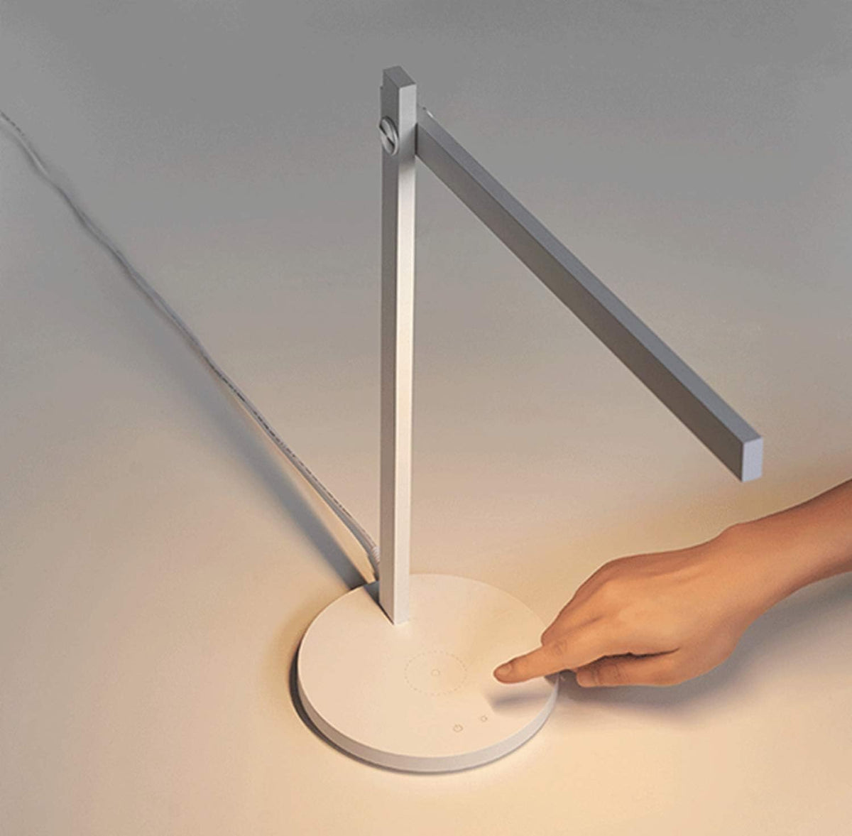 Black Touch Control Desk Lamp with Wireless Charger P88290