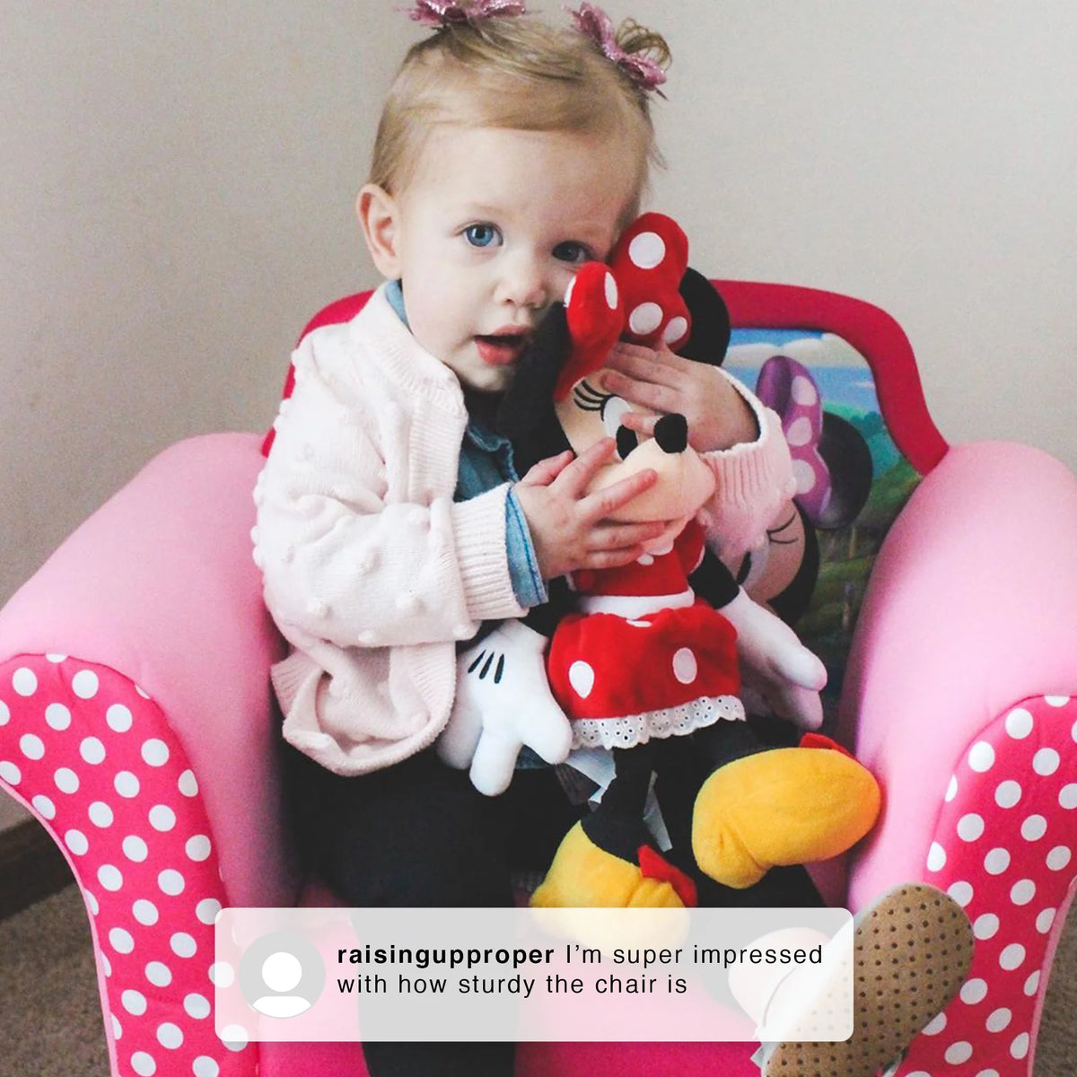 Kids Upholstered Chair with Sculpted Plastic Frame K82398