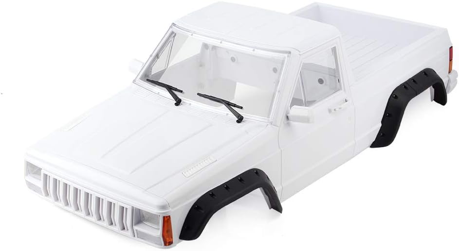 Unpainted 313mm Wheelbase Cherokee Pickup Truck Car Shell Kit for 1/10 RC Crawler X873850