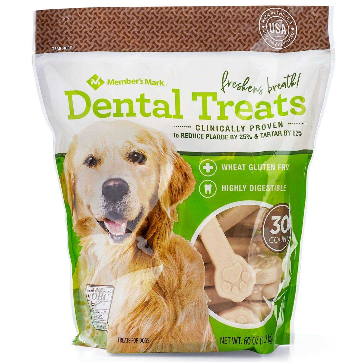 Dental Chew Treats for Dogs W13689