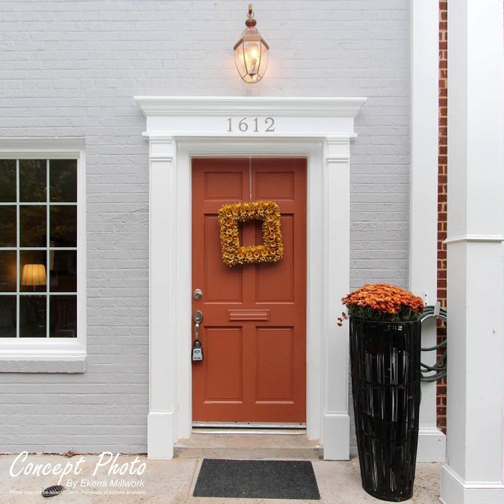 Plain PVC Pilaster with Capital and Base (Pair) P279714