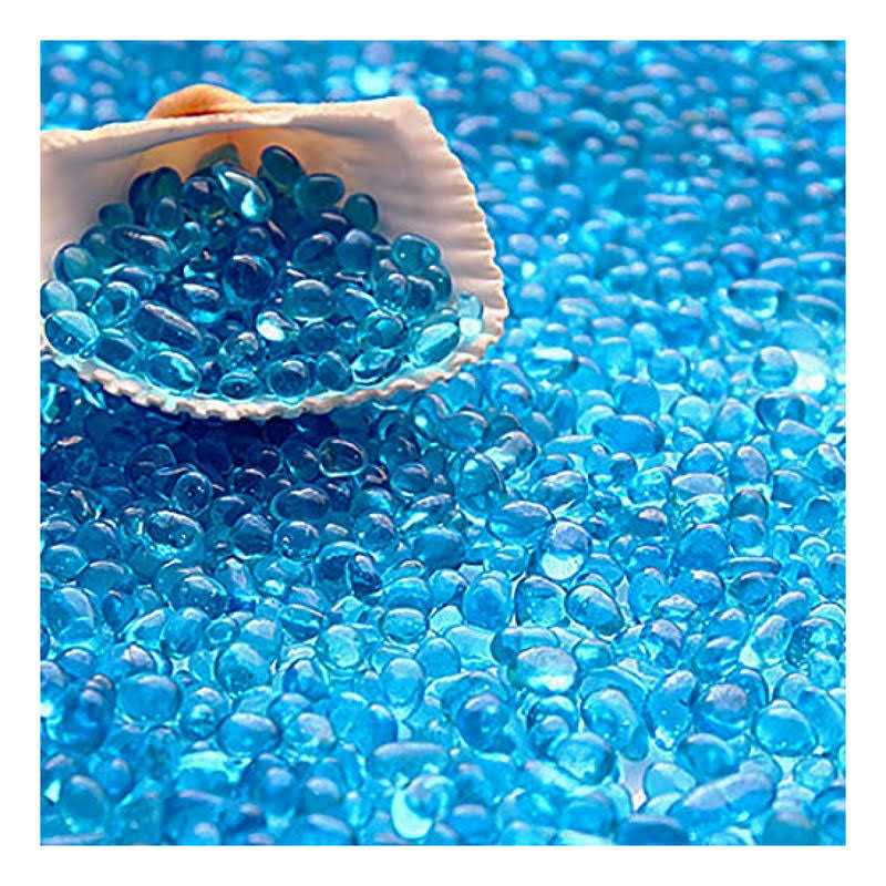 1lb Glass Stones Non-toxic Artificial Crystal Gemstones E672986