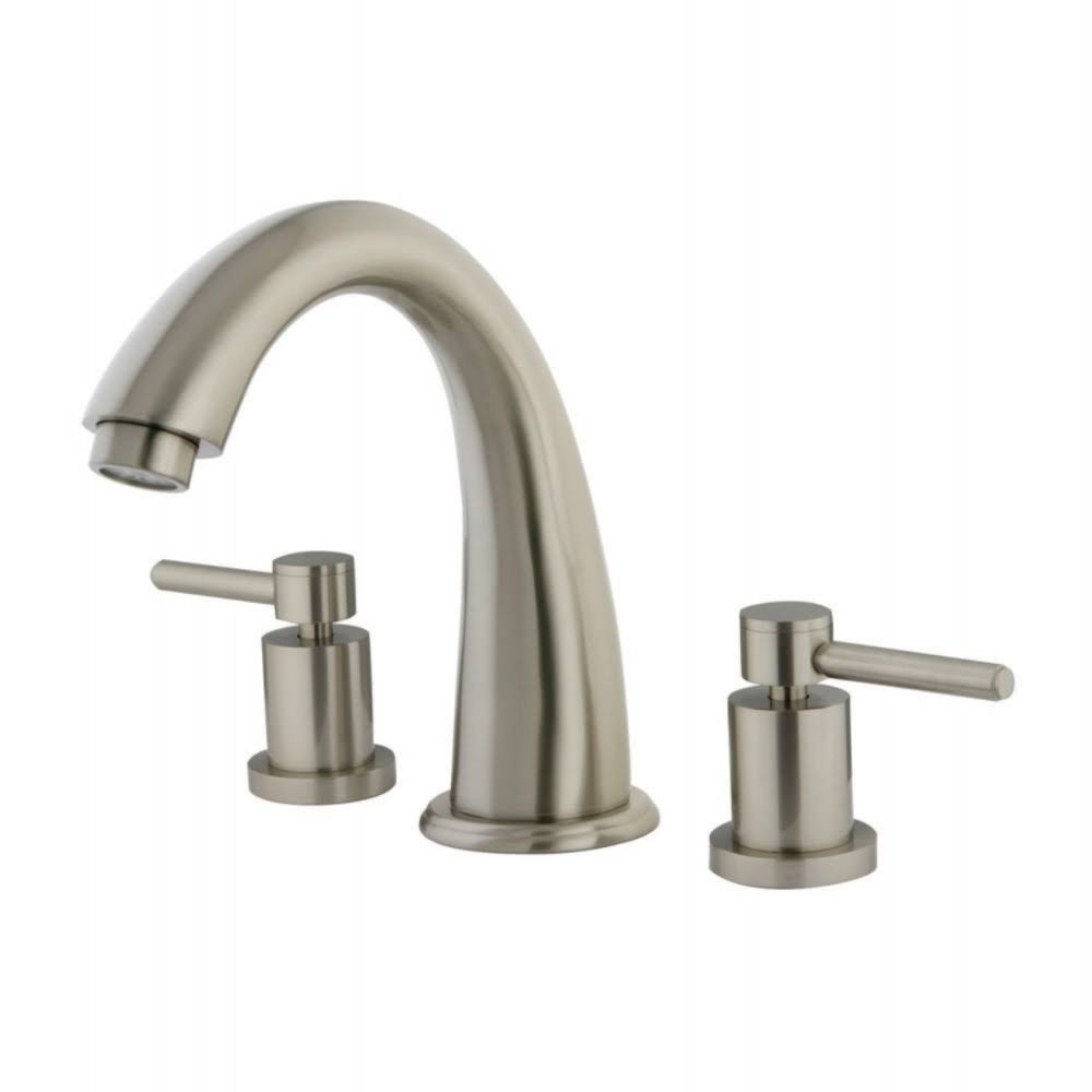 Satin Nickel Two-Handle Roman Tub Filler L7413