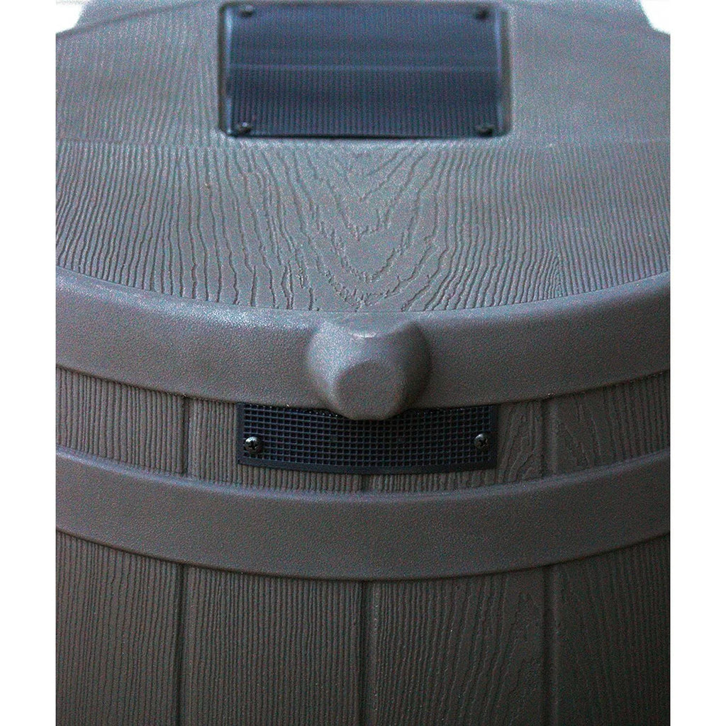 50 Gallon Plastic Rain Barrel with Brass Spigot (5 Pack) L734694