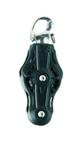 2 11/64x22 (55mm) Ball Bearing Fiddle Block with Swiveling Snap Shackle Q5628