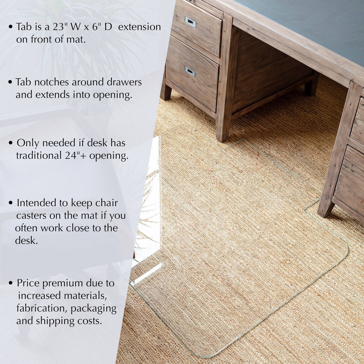 Glass Chair Mat S242