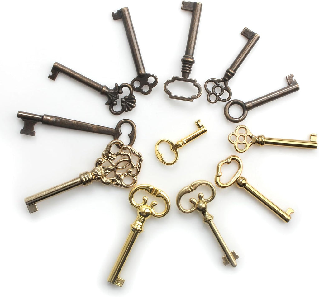 12-Key Universal Replacement Skeleton Keys Kit Z218