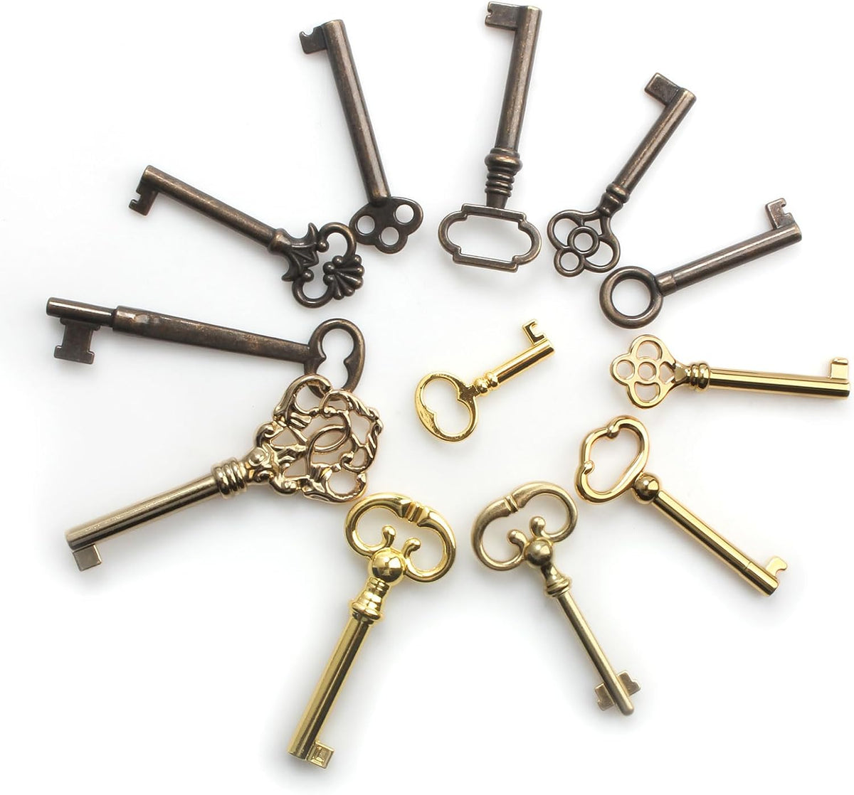 12-Key Universal Replacement Skeleton Keys Kit Z218