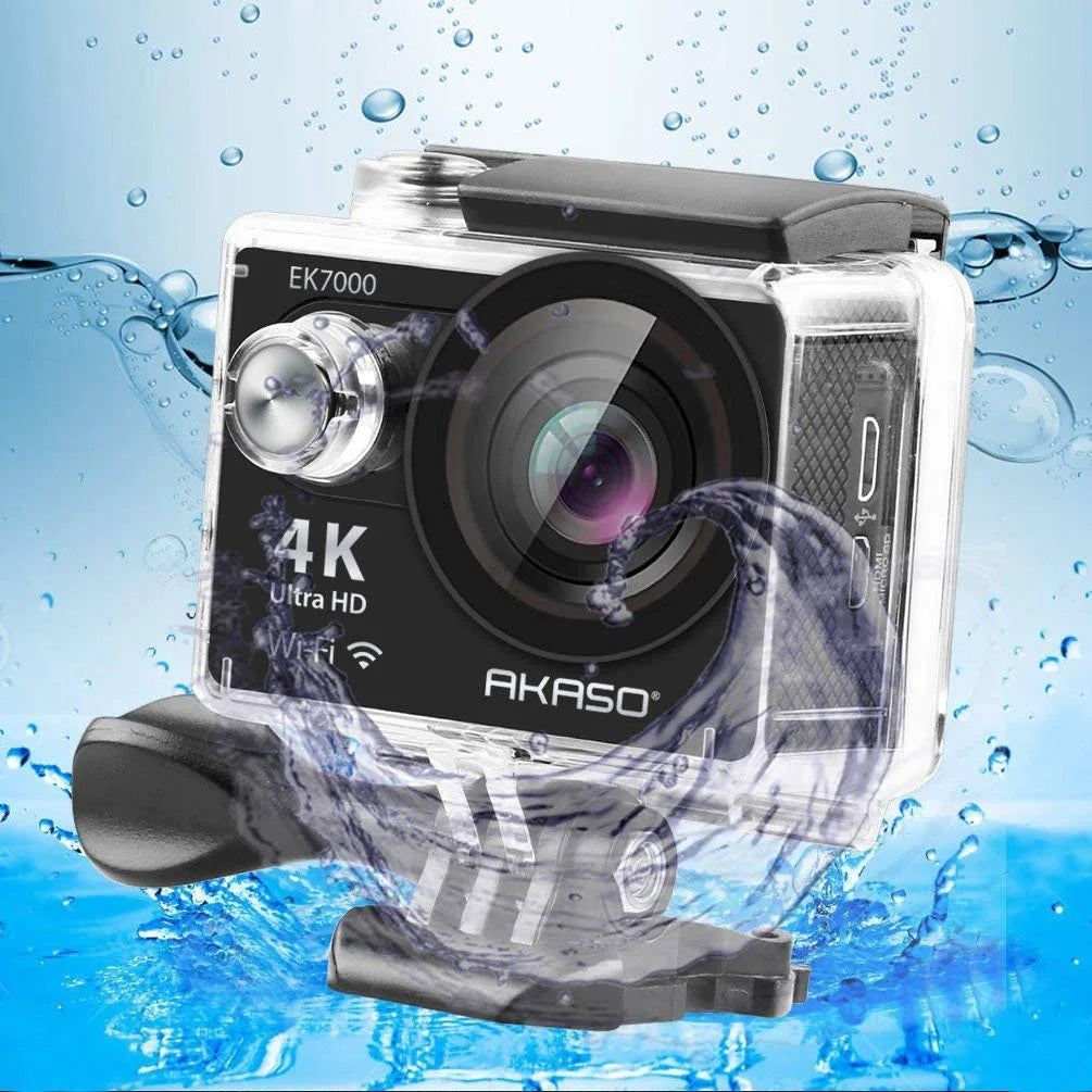 4K Waterproof Action Camera with Wireless Remote R279