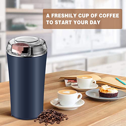 Stainless Steel Coffee Grinder (WHITE) B880876
