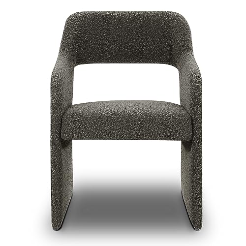 Juniper Green Boucle Dining Chair P39926