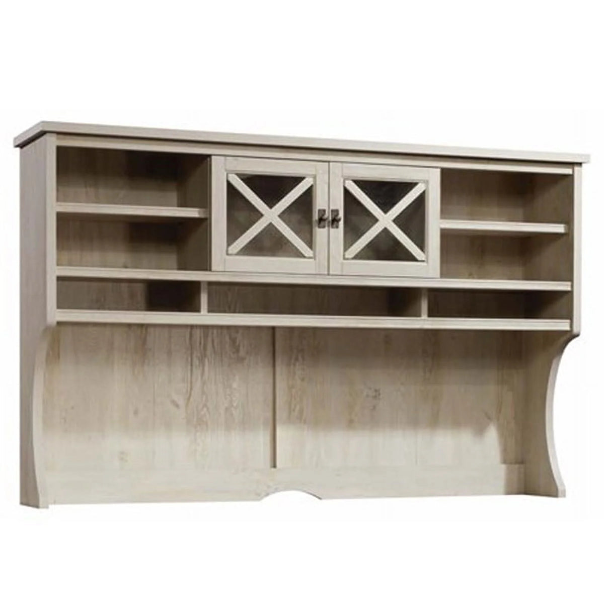 3-Piece Executive Desk with Hutch and File Cabinet B7361