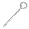 3/16” x 1” Long Stainless Steel Lag Eyebolts, T316 Marine Grade – Lot of 100 M890384