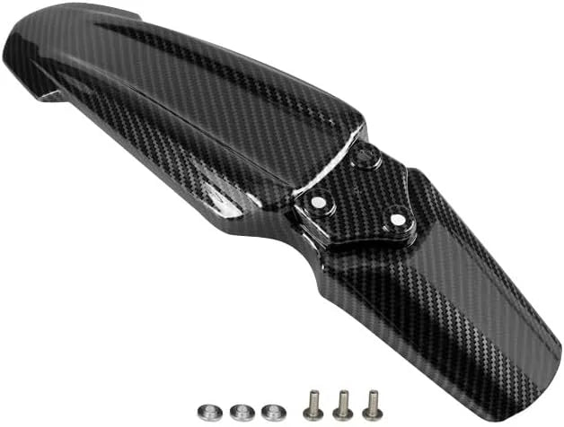 Imitation Carbon Fiber Front Fender Motorcycle Mudguards Protector U78058