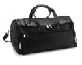 Black Leather 22" Duffel E3803