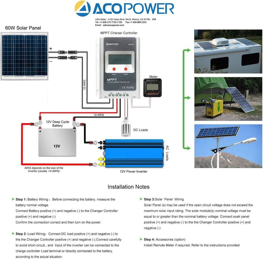 12V 30W 5A Mono Solar Panel with Charge Controller C53379