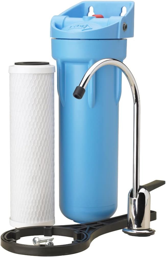 10 Single-Stage Under Sink Water Filtration System with Carbon Cartridge N168