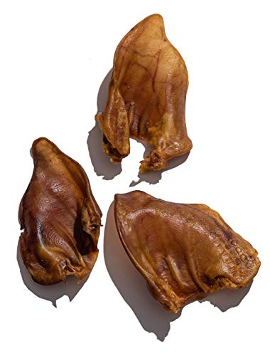 30 Pack Extra Thick Pig Ears Dog Treats J709