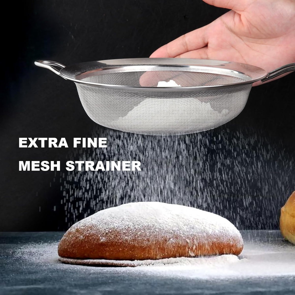 Stainless Steel Fine Mesh Colander Sieve L7401