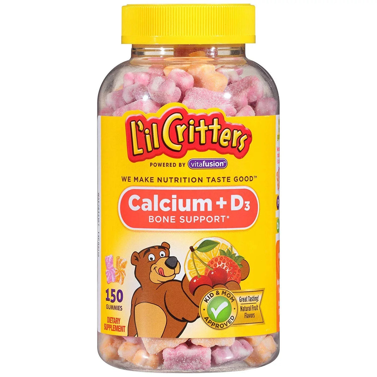 150 Ct Calcium Gummy Bears With Vitamin D Z8704