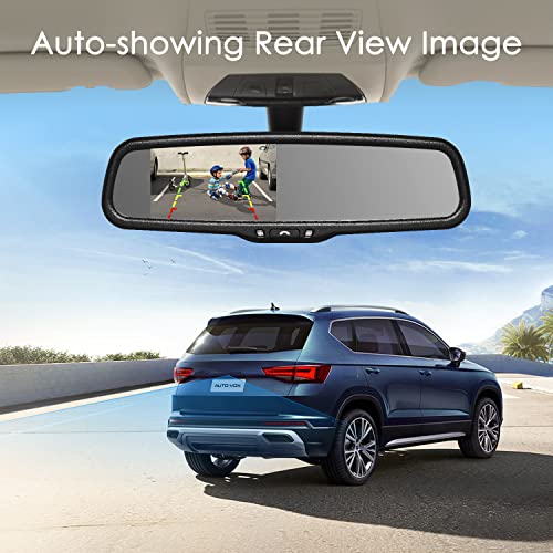 4.3" Rear View Mirror Camera with Night Vision Backup Camera C7553