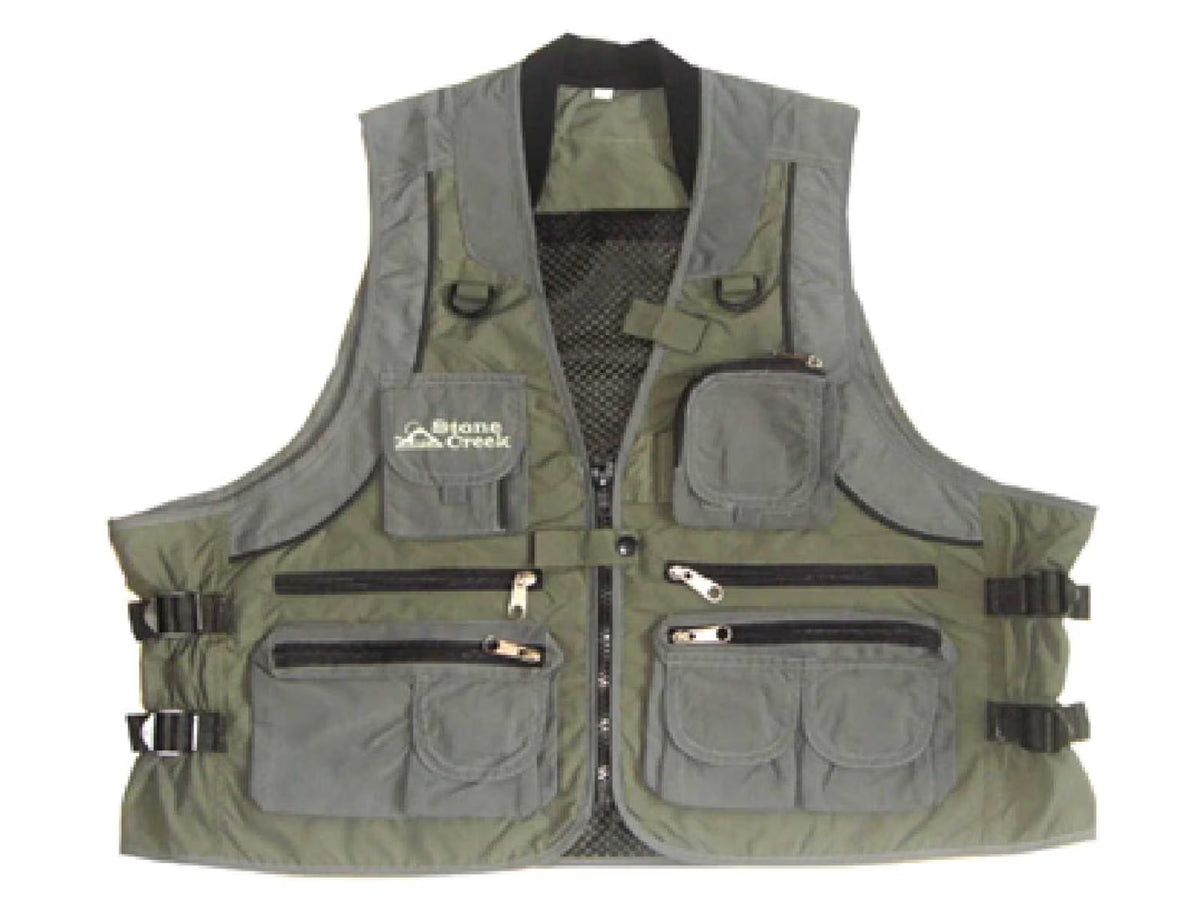 Grey Sage 3X Large Fishing Vest Y79351