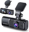 Dual Dash Cam Front and Inside 1080P IR Night Vision Car Camera 1.5 inch Screen Pack of 2 B16778