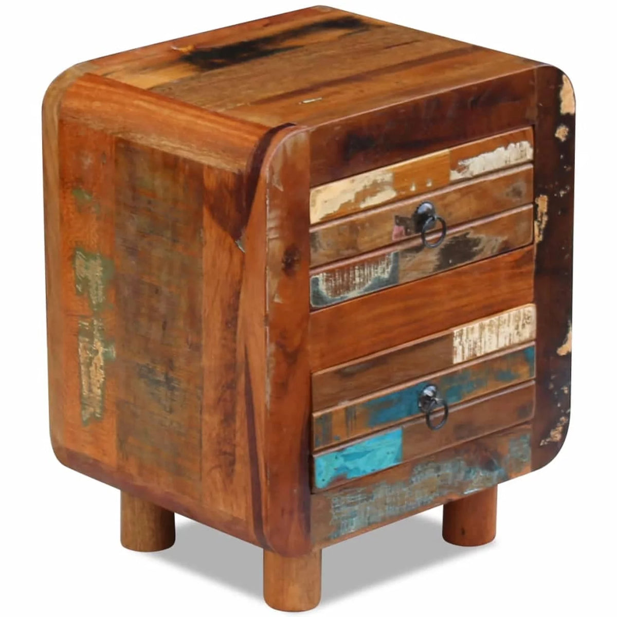 Night Cabinet Solid Reclaimed Wood U757