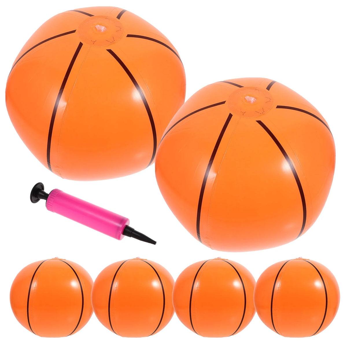 2 Sets of Inflatable Sports Balls Toys M9040