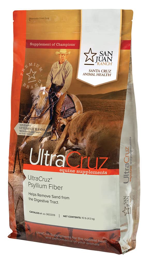 Psyllium Fiber Supplement for Horses, 10 lb, Pellet O9788